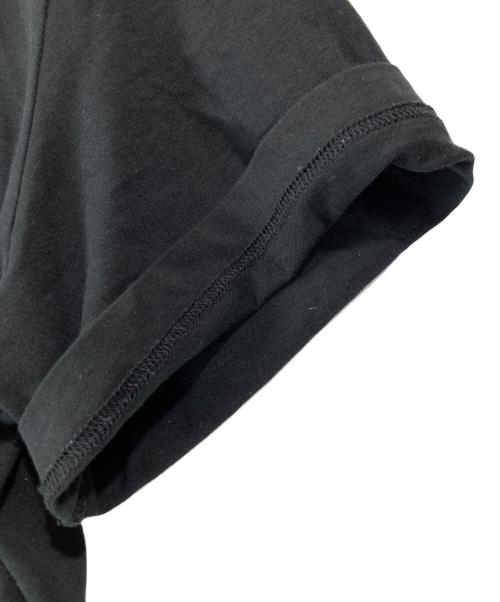 MONCLER（モンクレール）MONCLER (モンクレール) バンダナロゴTシャツ ブラック サイズ:Lの古着・服飾アイテム