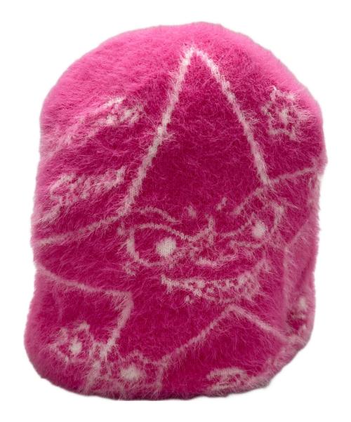 PASSION（パッション）PASSION (パッション) TARGET PRACTICE FOHAIR BEANIE ピンク サイズ:FREEの古着・服飾アイテム
