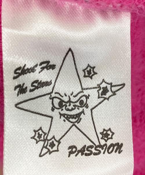PASSION（パッション）PASSION (パッション) TARGET PRACTICE FOHAIR BEANIE ピンク サイズ:FREEの古着・服飾アイテム