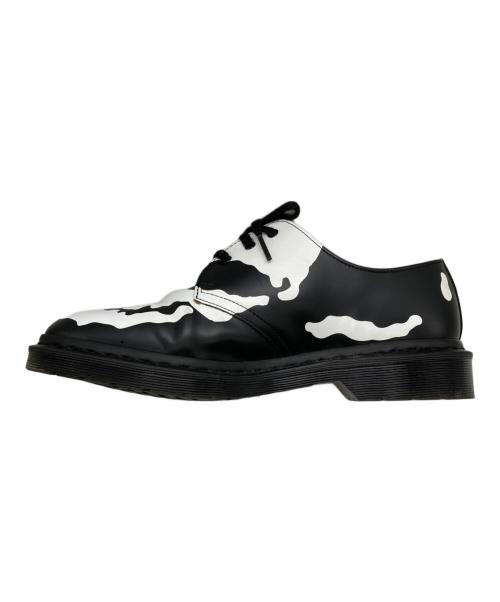 Dr.Martens（ドクターマーチン）Dr.Martens (ドクターマーチン) Supreme (シュプリーム) 1461 SUPREME SKULL 3 ホール シューズ ブラック サイズ:UK8の古着・服飾アイテム