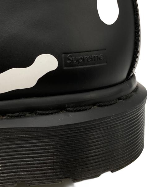 Dr.Martens（ドクターマーチン）Dr.Martens (ドクターマーチン) Supreme (シュプリーム) 1461 SUPREME SKULL 3 ホール シューズ ブラック サイズ:UK8の古着・服飾アイテム