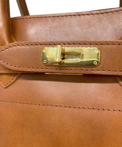 SITA PARANTICA（シータパランティカ）SITA PARANTICA (シータパランティカ) L'Appartement別注/LEATHER TOTE BAG レザートートバッグ ブラウンの古着・服飾アイテム