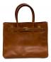 SITA PARANTICA（シータパランティカ）の古着「L'Appartement別注/LEATHER TOTE BAG レザートートバッグ」｜ブラウン