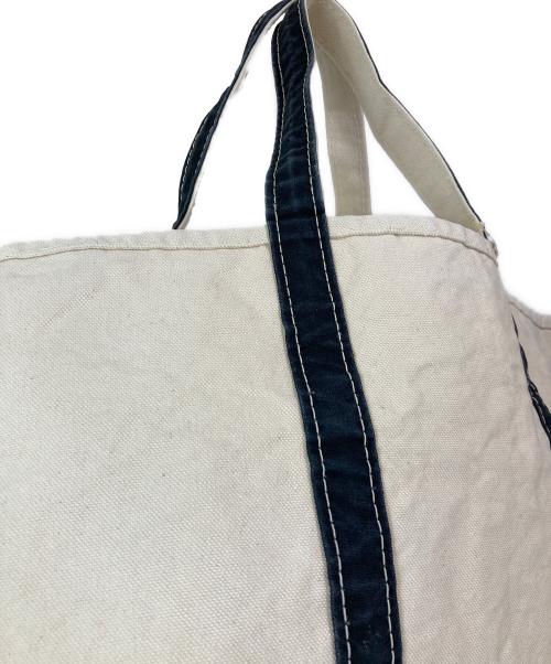 L.L.Bean（エルエルビーン）L.L.Bean (エルエルビーン) REMI RELIEF (レミレリーフ) L'Appartement別注/エイジング加工キャンバストートバッグ アイボリー 未使用品の古着・服飾アイテム
