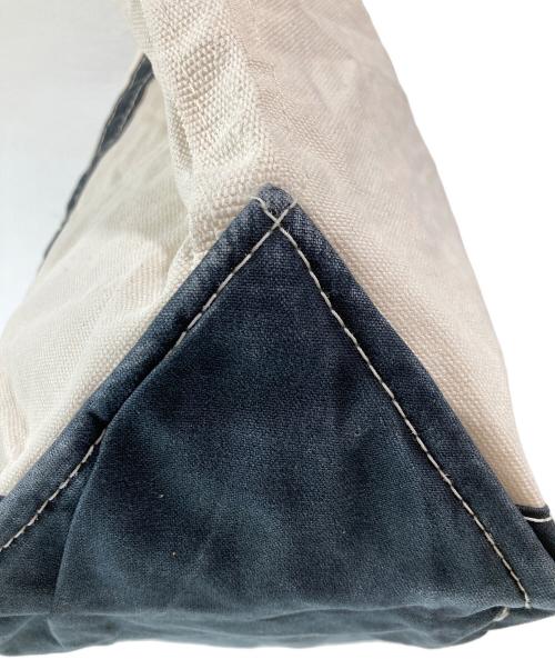 L.L.Bean（エルエルビーン）L.L.Bean (エルエルビーン) REMI RELIEF (レミレリーフ) L'Appartement別注/エイジング加工キャンバストートバッグ アイボリー 未使用品の古着・服飾アイテム