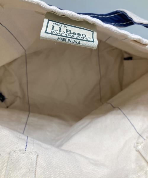 L.L.Bean（エルエルビーン）L.L.Bean (エルエルビーン) REMI RELIEF (レミレリーフ) L'Appartement別注/エイジング加工キャンバストート(S) アイボリー 未使用品の古着・服飾アイテム