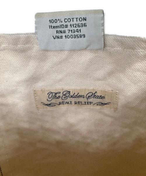L.L.Bean（エルエルビーン）L.L.Bean (エルエルビーン) REMI RELIEF (レミレリーフ) L'Appartement別注/エイジング加工キャンバストート(S) アイボリー 未使用品の古着・服飾アイテム