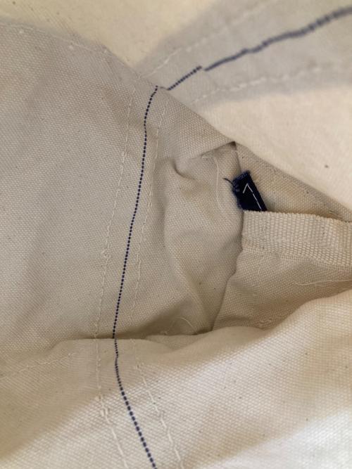 L.L.Bean（エルエルビーン）L.L.Bean (エルエルビーン) REMI RELIEF (レミレリーフ) L'Appartement別注/エイジング加工キャンバストート(S) アイボリー 未使用品の古着・服飾アイテム