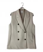 Lisiereリジェール）の古着「ジレ/Ponte Vest」｜ベージュ