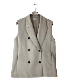 Lisiere（リジェール）の古着「ジレ/Ponte Vest」｜ベージュ