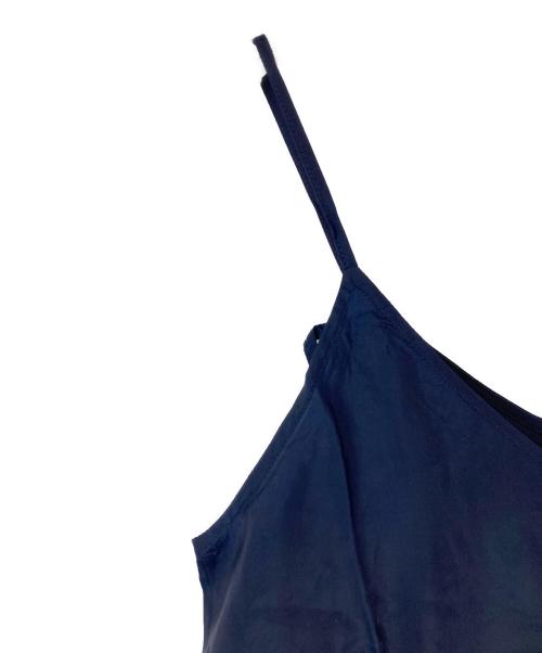 Lisiere（リジェール）Lisiere (リジェール) New Wash Maxi Onepiece/キュプラワンピース ネイビー サイズ:FREEの古着・服飾アイテム
