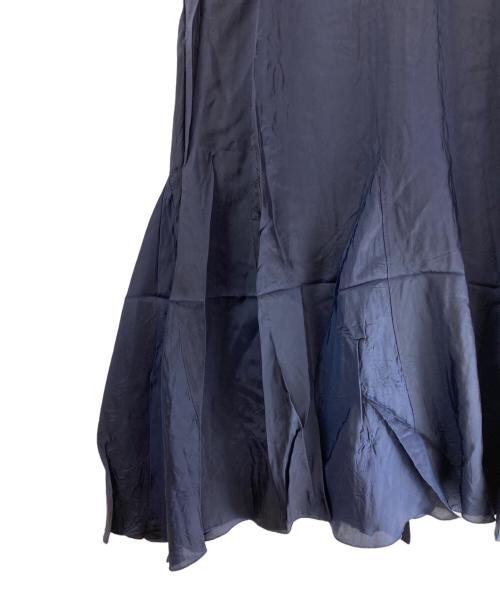 Lisiere（リジェール）Lisiere (リジェール) New Wash Maxi Onepiece/キュプラワンピース ネイビー サイズ:FREEの古着・服飾アイテム