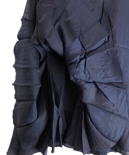 Lisiere（リジェール）Lisiere (リジェール) New Wash Maxi Onepiece/キュプラワンピース ネイビー サイズ:FREEの古着・服飾アイテム