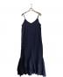 Lisiere（リジェール）の古着「New Wash Maxi Onepiece/キュプラワンピース」｜ネイビー