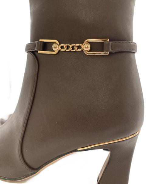 HER LIP TO（ハーリップトゥ）HER LIP TO (ハーリップトゥ) Side Bit Long Boots ブラウン サイズ:36の古着・服飾アイテム
