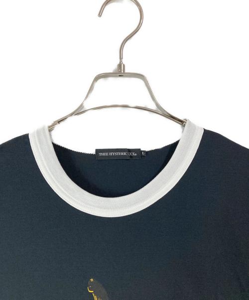 Thee Hysteric XXX（ジィ ヒステリックトリプルエックス）Thee Hysteric XXX (ジィ ヒステリックトリプルエックス) FRUIT Tシャツ ブラック サイズ:Ｌ　の古着・服飾アイテム