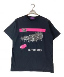 TAKESHI KOSAKA by Y's Pink Label（タケシコウサカ バイ ワイズピンクレーベル）の古着「プリントTシャツ」｜ブラック