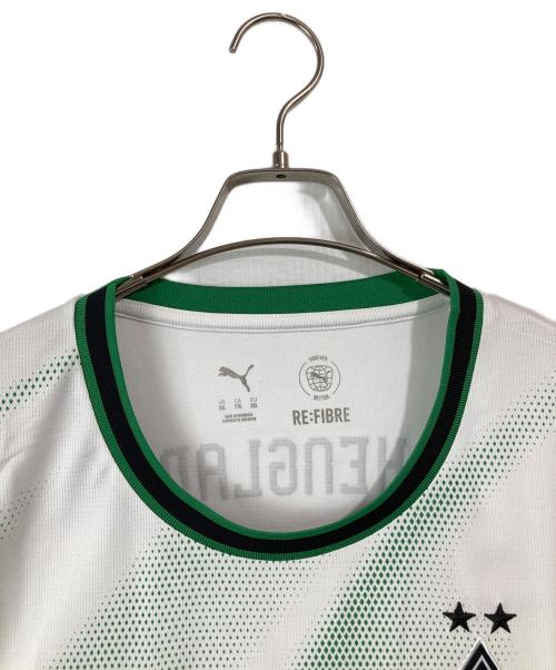 PUMA（プーマ）PUMA (プーマ) 26-27 ボルシア・メンヒェングラートバッハ HOME ユニフォーム ホワイト×グリーン サイズ:XXL 未使用品の古着・服飾アイテム