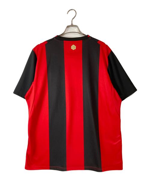PUMA（プーマ）PUMA (プーマ) 26-27 ACミラン HOME ユニフォーム ブラック×レッド サイズ:XL  未使用品の古着・服飾アイテム