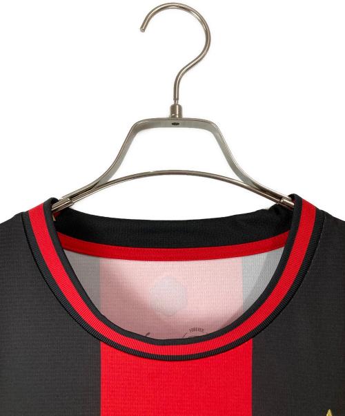 PUMA（プーマ）PUMA (プーマ) 26-27 ACミラン HOME ユニフォーム ブラック×レッド サイズ:XL  未使用品の古着・服飾アイテム