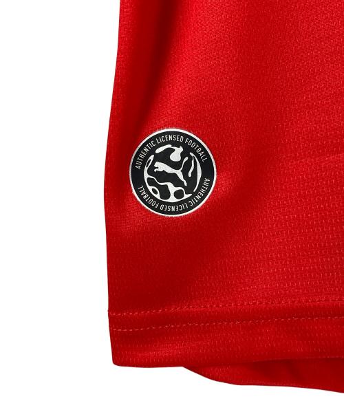 PUMA（プーマ）PUMA (プーマ) 26-27 ACミラン HOME ユニフォーム ブラック×レッド サイズ:XL  未使用品の古着・服飾アイテム