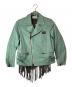 Azuma（アズマ）の古着「Fringe lining motorcycle jacket」｜ブルー