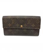 LOUIS VUITTONルイ ヴィトン）の古着「長財布」｜ブラウン