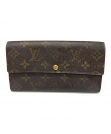 LOUIS VUITTON（ルイ ヴィトン）の古着「長財布」｜ブラウン