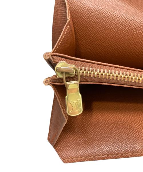 LOUIS VUITTON（ルイ ヴィトン）LOUIS VUITTON (ルイ ヴィトン) 長財布 ブラウンの古着・服飾アイテム