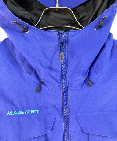 MAMMUT（マムート）MAMMUT (マムート) サイドフリップジャケット ブルー サイズ:Sの古着・服飾アイテム