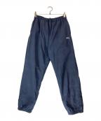 stussyステューシー）の古着「Plaid Track Pant」｜ネイビー
