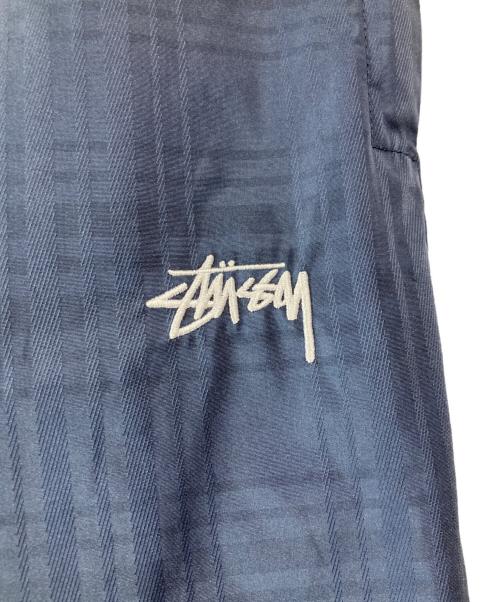 stussy（ステューシー）stussy (ステューシー) Plaid Track Pant ネイビー サイズ:Sの古着・服飾アイテム
