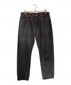 LEVI'Sリーバイス）の古着「501 ブラックデニムパンツ」｜ブラック