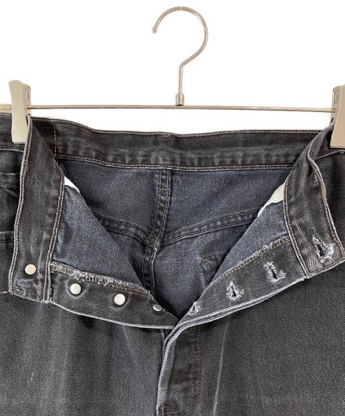 LEVI'S（リーバイス）LEVI'S (リーバイス) 501 ブラックデニムパンツ ブラック サイズ:W38×L34の古着・服飾アイテム