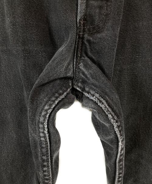 LEVI'S（リーバイス）LEVI'S (リーバイス) 501 ブラックデニムパンツ ブラック サイズ:W38×L34の古着・服飾アイテム