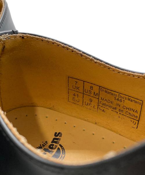 Dr.Martens（ドクターマーチン）Dr.Martens (ドクターマーチン) 3ホールシューズ ブラック サイズ:UK7の古着・服飾アイテム