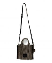 MARC JACOBS（マークジェイコブス）の古着「ザ モノグラム ジャガードクロスボディ トート バッグ ミニ」