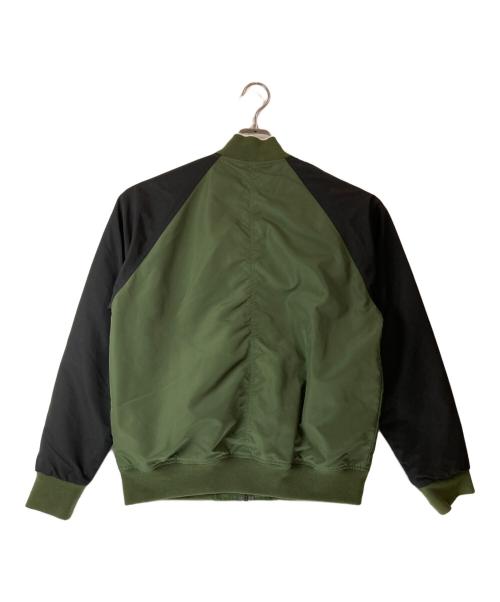 LACOSTE（ラコステ）LACOSTE (ラコステ) リバーシブルボンバージャケット グリーン サイズ:48の古着・服飾アイテム