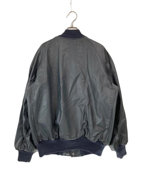 butwin（バトウィン）BUTWIN (バトウィン) 60-70s レザースタジャン ブラック サイズ:Mの古着・服飾アイテム