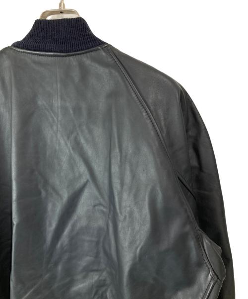 butwin（バトウィン）BUTWIN (バトウィン) 60-70s レザースタジャン ブラック サイズ:Mの古着・服飾アイテム