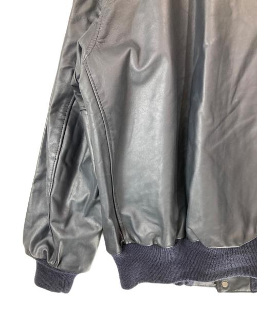 butwin（バトウィン）BUTWIN (バトウィン) 60-70s レザースタジャン ブラック サイズ:Mの古着・服飾アイテム