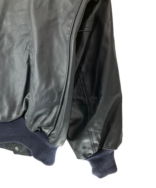 butwin（バトウィン）BUTWIN (バトウィン) 60-70s レザースタジャン ブラック サイズ:Mの古着・服飾アイテム