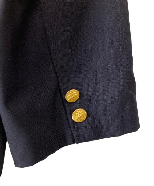 BROOKS BROTHERS（ブルックスブラザーズ）BROOKS BROTHERS (ブルックスブラザーズ) 金釦段返り3B紺ブレザー ネイビー サイズ:不明の古着・服飾アイテム