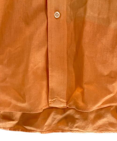 RALPH LAUREN（ラルフローレン）RALPH LAUREN (ラルフローレン) クラシックフィットリネンシャツ オレンジ サイズ:Ｍの古着・服飾アイテム