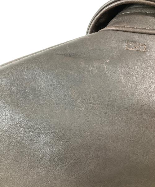 AVIREX（アヴィレックス）AVIREX (アヴィレックス) A-2 レザーフライトジャケット ブラウン サイズ:36の古着・服飾アイテム