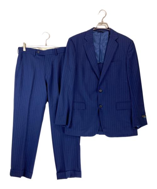 BROOKS BROTHERS（ブルックスブラザーズ）BROOKS BROTHERS (ブルックスブラザーズ) REGENT ストライプセットアップスーツ ブルー サイズ:38S/W32の古着・服飾アイテム