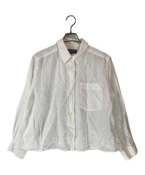 MARGARET HOWELL（マーガレットハウエル）MARGARET HOWELL (マーガレットハウエル) LIGHTWEIGHT LINEN/リネンシャツ ホワイト サイズ:1の古着・服飾アイテム
