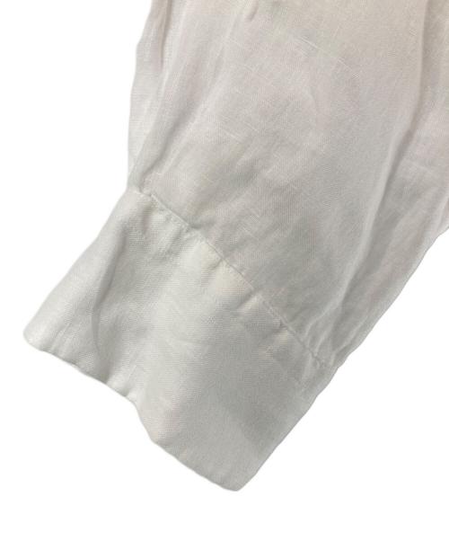 MARGARET HOWELL（マーガレットハウエル）MARGARET HOWELL (マーガレットハウエル) LIGHTWEIGHT LINEN/リネンシャツ ホワイト サイズ:1の古着・服飾アイテム