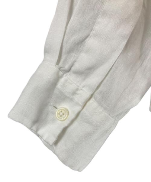 MARGARET HOWELL（マーガレットハウエル）MARGARET HOWELL (マーガレットハウエル) LIGHTWEIGHT LINEN/リネンシャツ ホワイト サイズ:1の古着・服飾アイテム