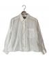 MARGARET HOWELL（マーガレットハウエル）の古着「LIGHTWEIGHT LINEN/リネンシャツ」｜ホワイト